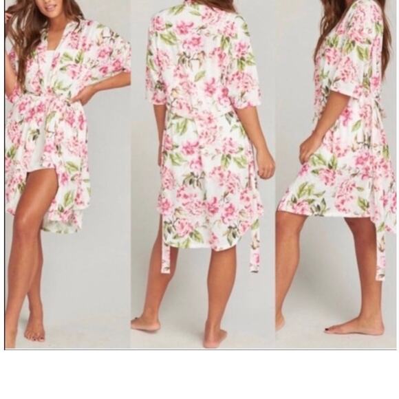 Show Me Your Mumu Floral Kimono Robe - One Size - Picture 2 of 8